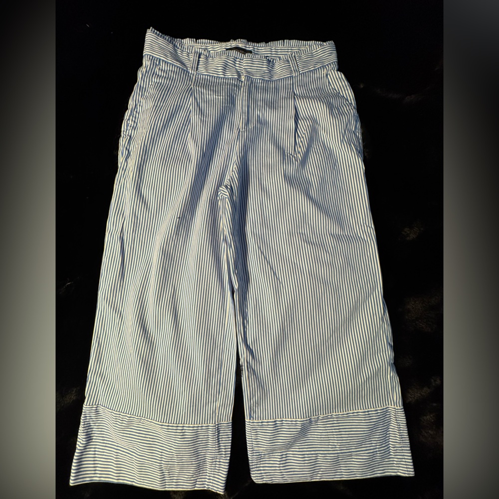 Banana Republic cropped preppy, wide leg pants